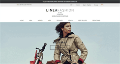 Desktop Screenshot of lineafashion.com